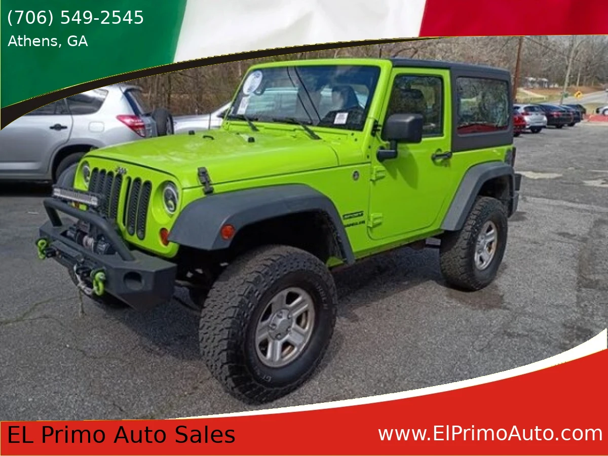 2012 Jeep Wrangler for sale